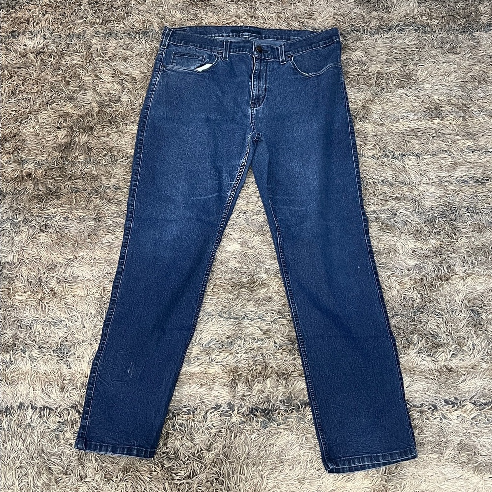 Perry Ellis: Dark Blue Denim Jeans
40x32